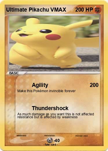 Pokemon Ultimate Pikachu VMAX