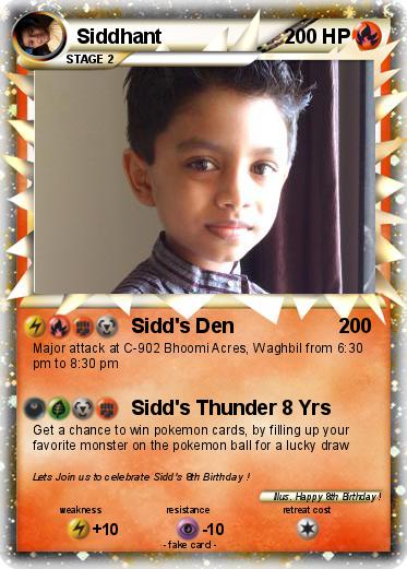 Pokemon Siddhant