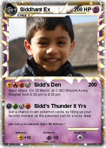 Pokemon Siddhant Ex