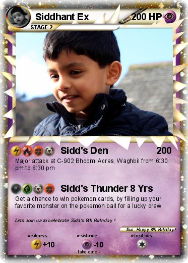 Pokemon Siddhant Ex