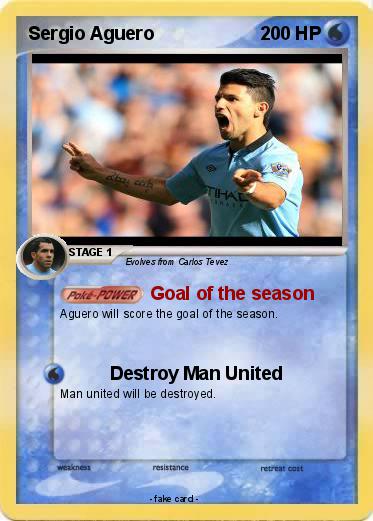Pokemon Sergio Aguero