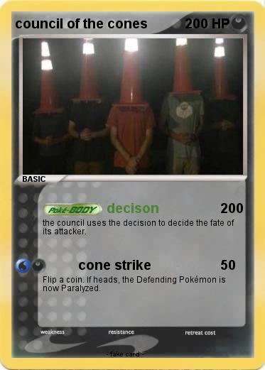 Pokemon council of the cones