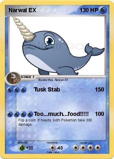 Pokemon Narwal EX
