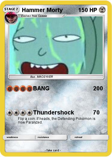 Pokemon Hammer Morty