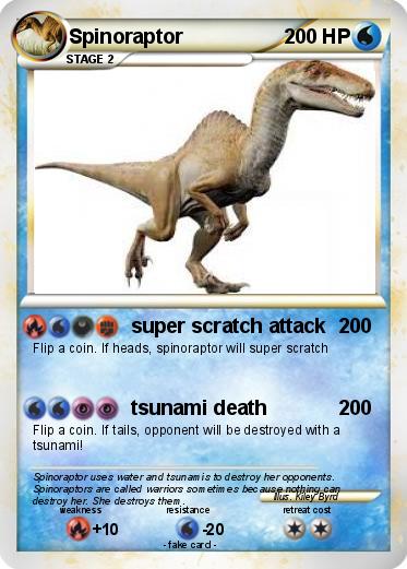 Pokemon Spinoraptor