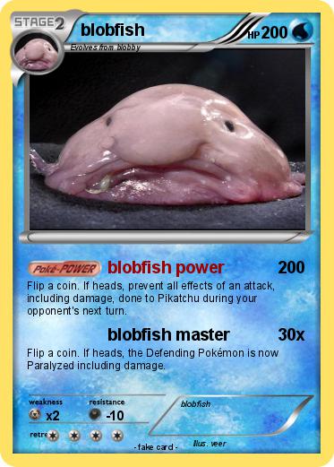 Pokemon blobfish Pokemon blobfish