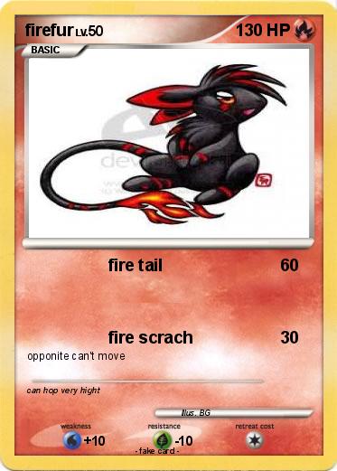 Pokemon firefur