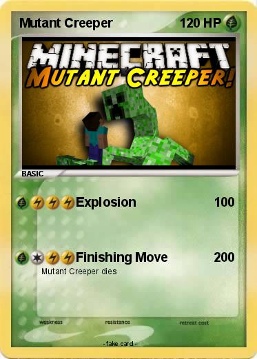 Pokemon Mutant Creeper