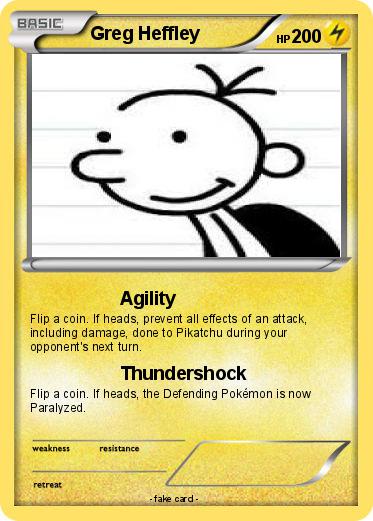 Pokemon Greg Heffley