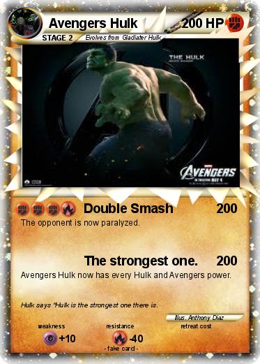 Pokemon Avengers Hulk