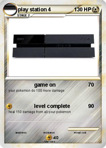 Pokemon play station 4
