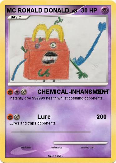 Pokemon MC RONALD DONALD