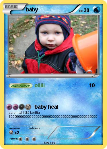 Pokemon baby