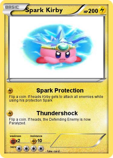Pokemon Spark Kirby