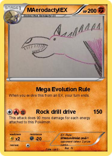 Pokemon MAerodactylEX