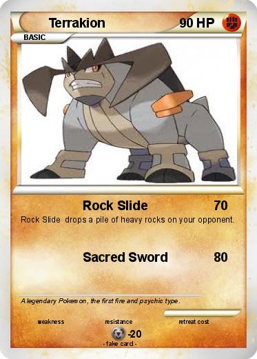 Pokemon Terrakion