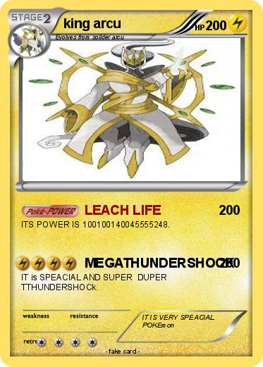 Pokemon king arcu