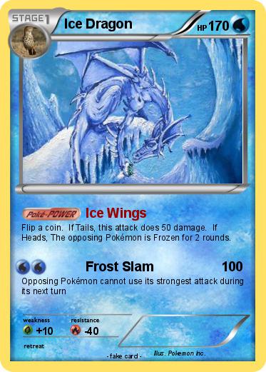 Pokemon Ice Dragon