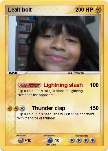 Pokemon Leah bolt