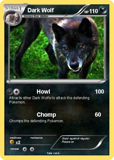 Pokemon Dark Wolf