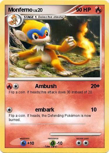 Pokemon Monferno