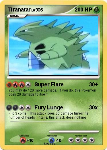 Pokemon Tiranatar