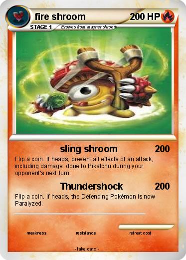 Pokemon fire shroom