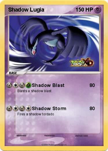 Pokemon Shadow Lugia