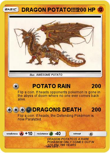 Pokemon DRAGON POTATO!!!!!