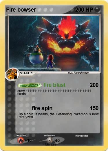 Pokemon Fire bowser