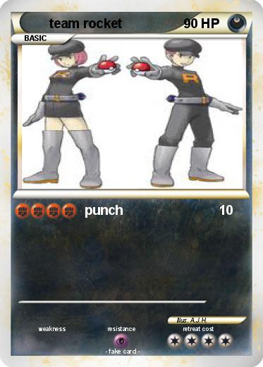 Pokemon team rocket