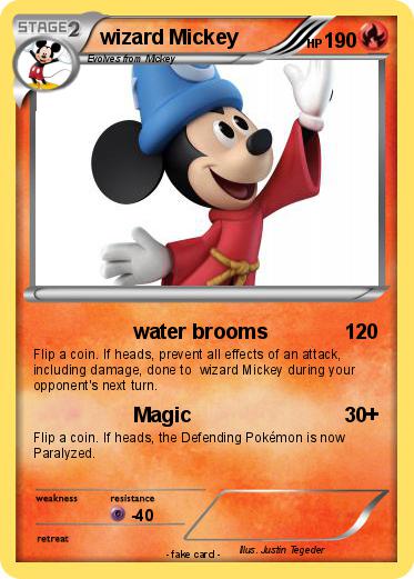 Pokemon wizard Mickey