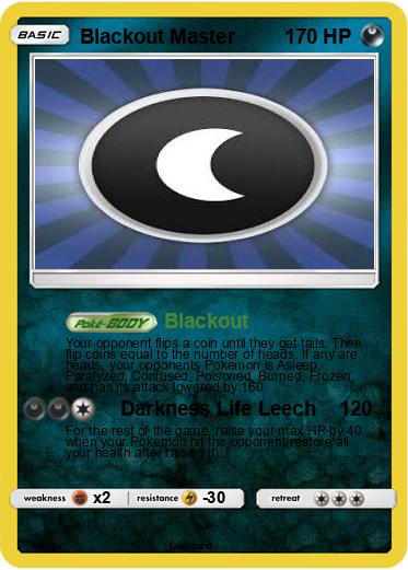 Pokemon Blackout Master
