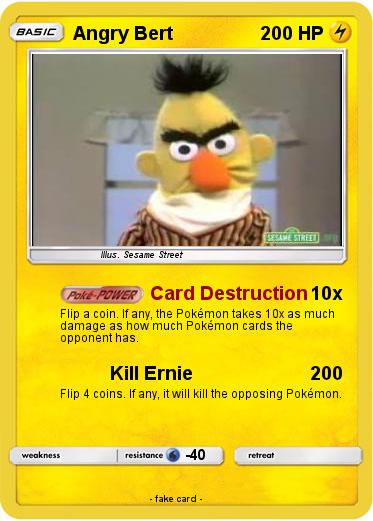Pokemon Angry Bert
