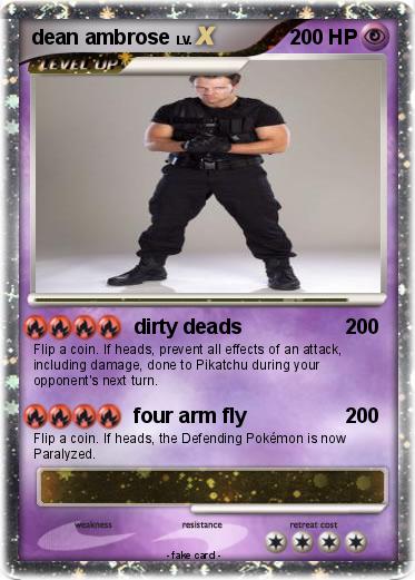 Pokemon dean ambrose