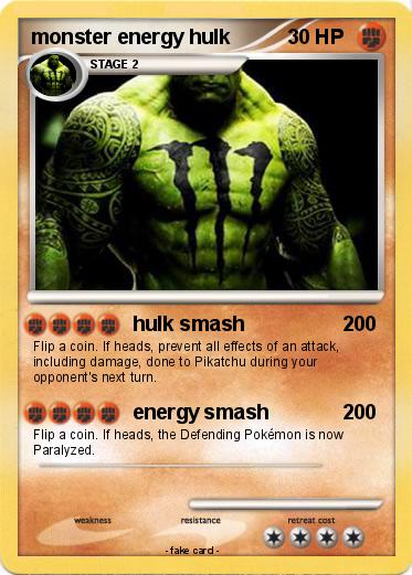Pokemon monster energy hulk