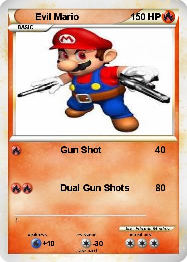 Pokemon Evil Mario