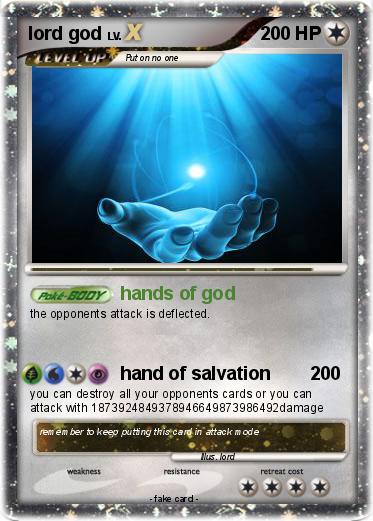 Pokemon lord god