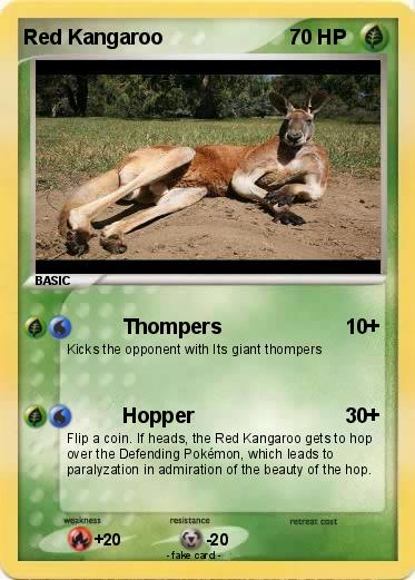 Pokemon Red Kangaroo