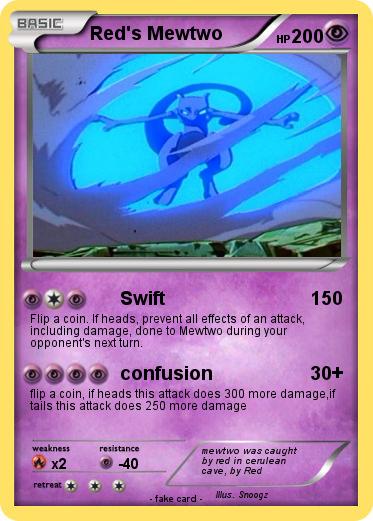 Pokemon Red's Mewtwo