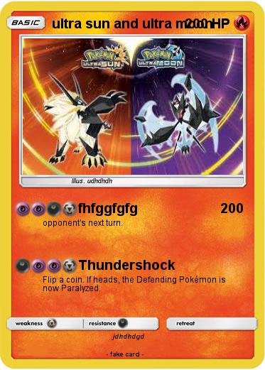 Pokemon ultra sun and ultra moon