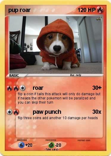 Pokemon pup roar