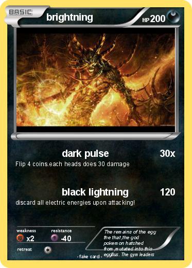 Pokemon brightning
