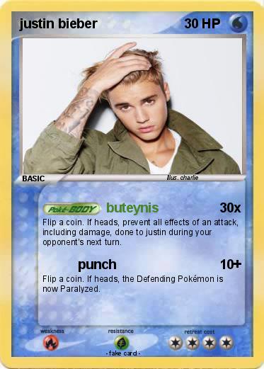 Pokemon justin bieber