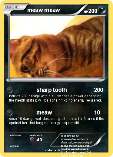 Pokemon meaw meaw