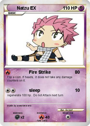 Pokemon Natzu EX