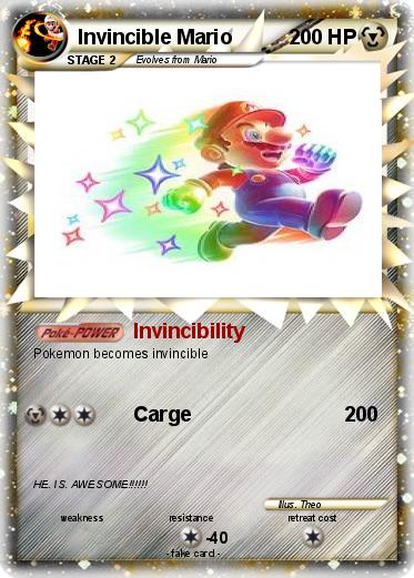 Pokemon Invincible Mario