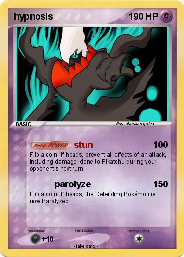 Pokemon hypnosis
