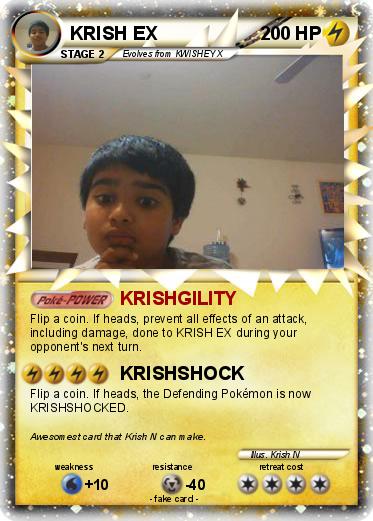 Pokemon KRISH EX