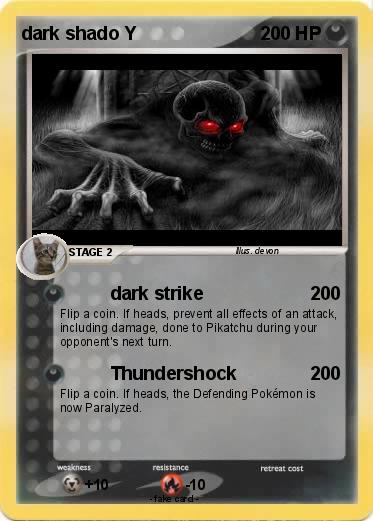 Pokemon dark shado Y